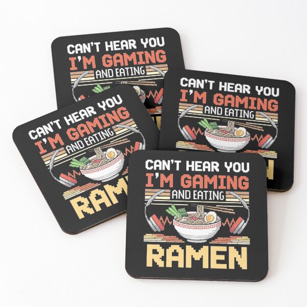Item preview, Gaming and Ramen Pixel Art with Headphones Design-For Gaming & Ramen Lovers designed and sold by love3617.