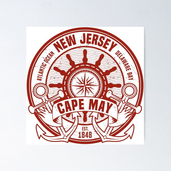 Item preview, Cape May, New Jersey, USA designed and sold by studio838.