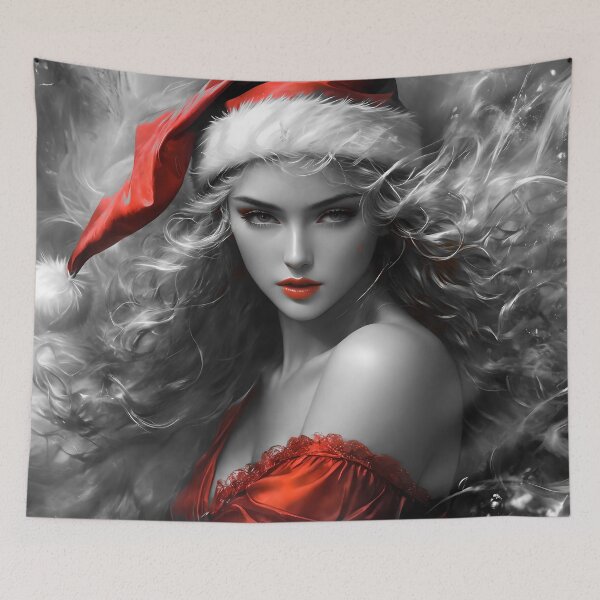 Item preview, Sandra Claus (ho,ho,ho) 1 bw designed and sold by deep-sea-birds.