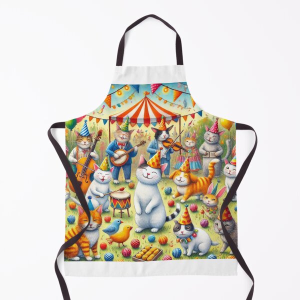 Item preview, Cats' Festival with Animal Friends designed and sold by Alta-store.