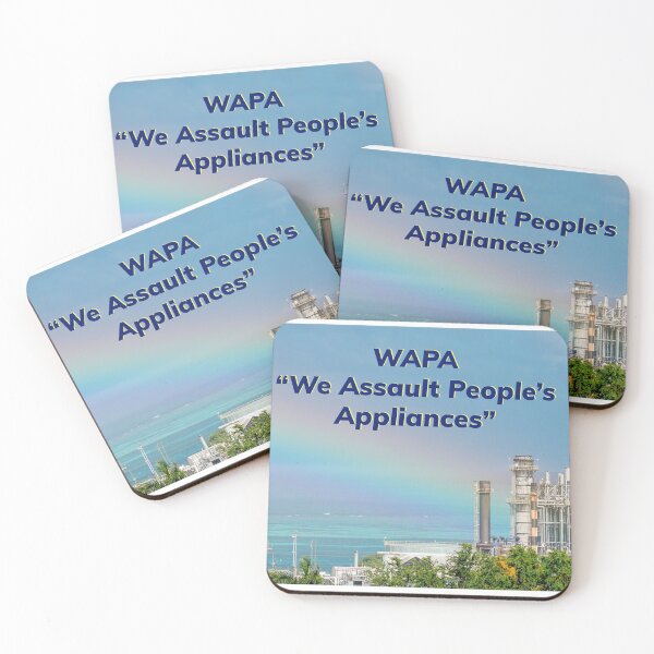 Item preview, WAPA We Assault People’s Appliances designed and sold by TaylorBrownback.