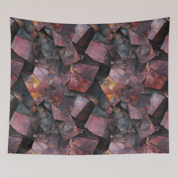 Item preview, Dark Red Cracked Stone designed and sold by DigitaICraft.