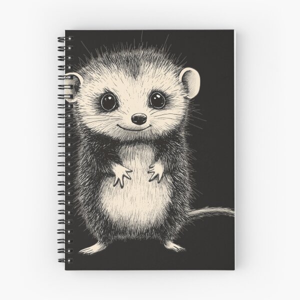 Item preview, Adorable Spiky Opossum - Cute and Quirky Animal Design designed and sold by wahyuart21.