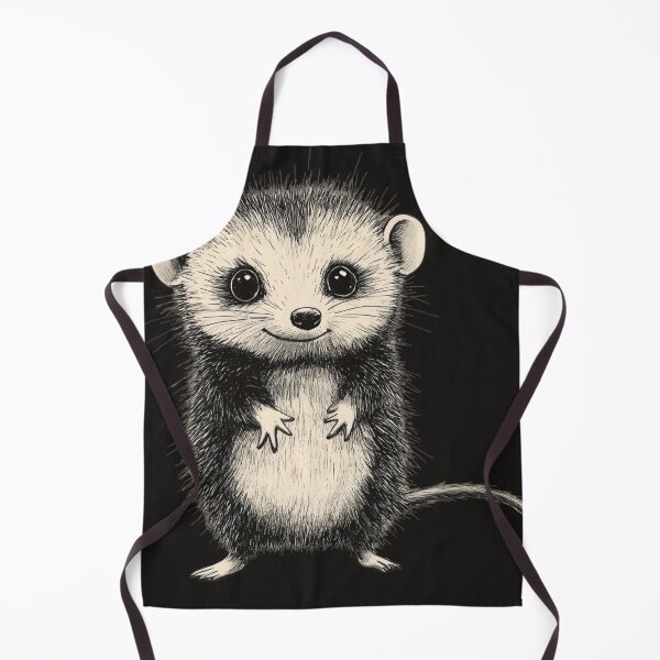 Item preview, Adorable Spiky Opossum - Cute and Quirky Animal Design designed and sold by wahyuart21.