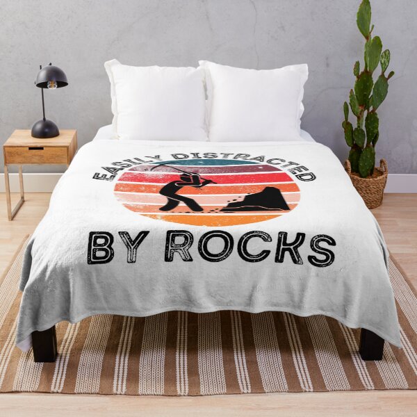 Item preview, Easily distracted by rocks designed and sold by belladesign7.