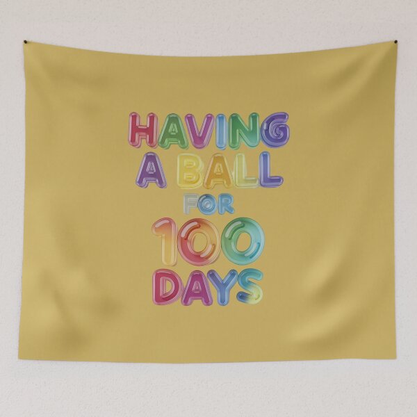 Item preview, Joyful Gummy Slogan: 100 Days of Fun designed and sold by TeeGrit.