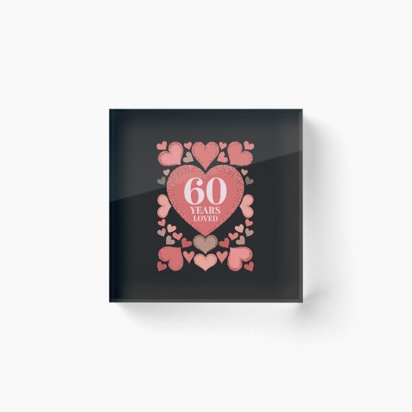 Item preview, 60 Years Loved:  A Lifetime Of Heartfelt Memories designed and sold by elynne9.