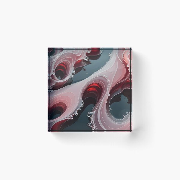 Item preview, Red fantasy with reflections - 01 designed and sold by kjp-design.