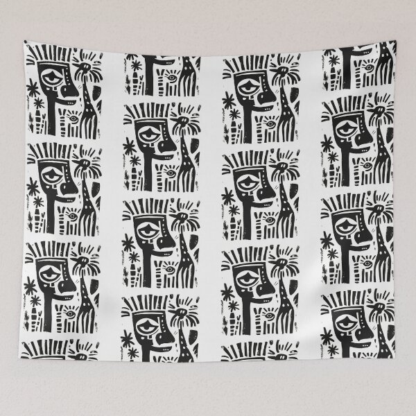 Item preview, Bold Tribal Vibes | Authentic African-Inspired Artwork for Trendsetters designed and sold by Ignorant-Artist.