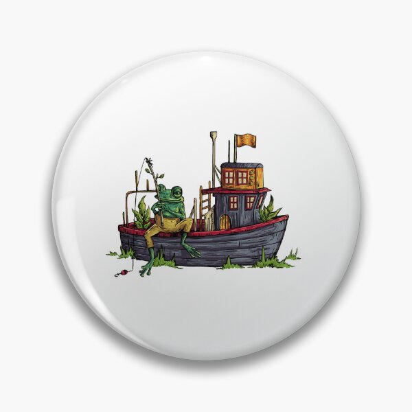 Item preview, Frog Fishing designed and sold by zaffagayoom.