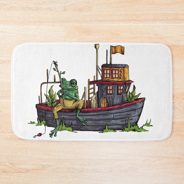 Item preview, Frog Fishing designed and sold by zaffagayoom.