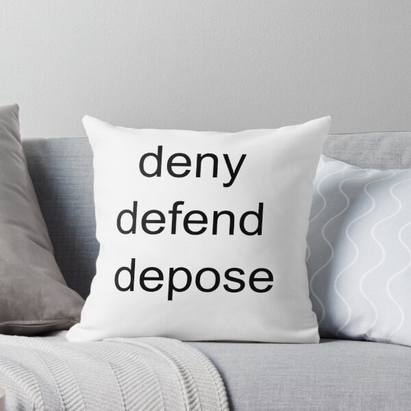 Item preview, deny defend depose graphic designed and sold by sweetb3rry.