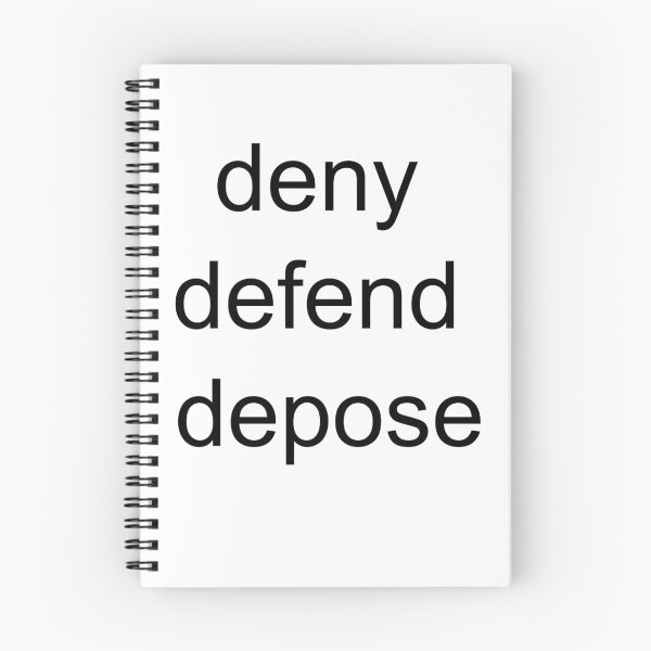 Item preview, deny defend depose graphic designed and sold by sweetb3rry.