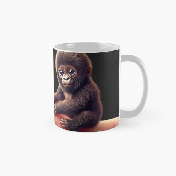 Item preview, Miniature Baby Gorilla Sitting on a Finger designed and sold by Catsmoment.