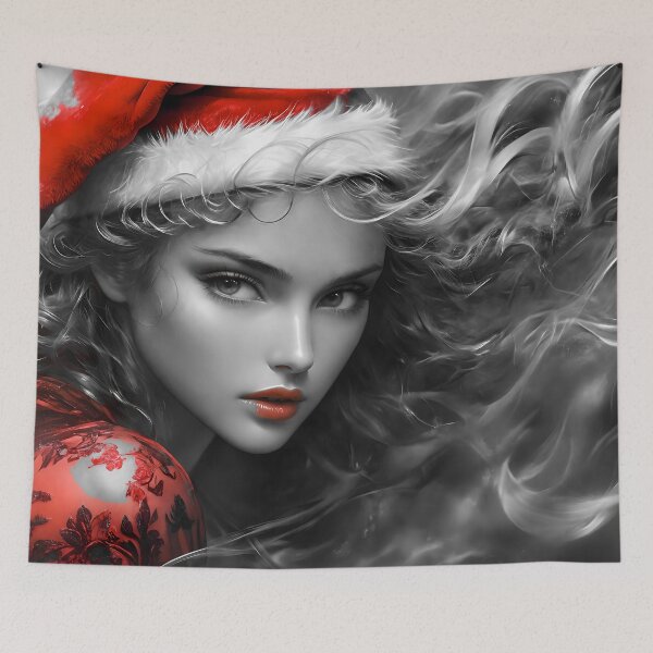 Item preview, Sandra Claus (ho,ho,ho) 3 bw designed and sold by deep-sea-birds.