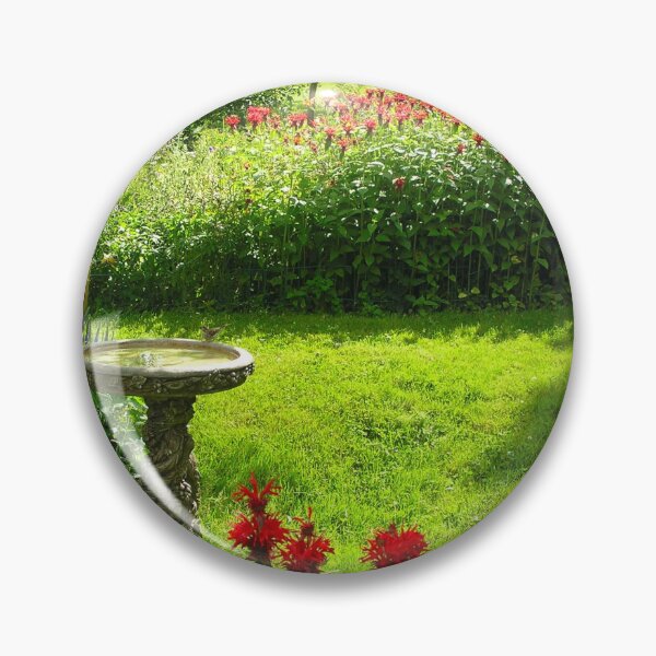 Item preview, Monarda in bloom in the garden designed and sold by Claude Laprise.
