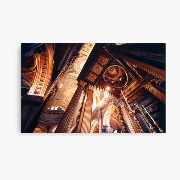 "House of the Holy" Watercolor Canvas Print