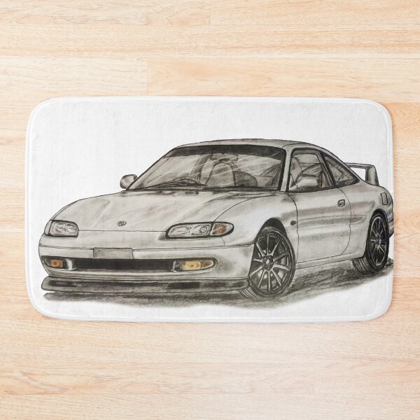 Item preview, Drawing of Mazda MX-6 sports car designed and sold by WisniaRysuje.