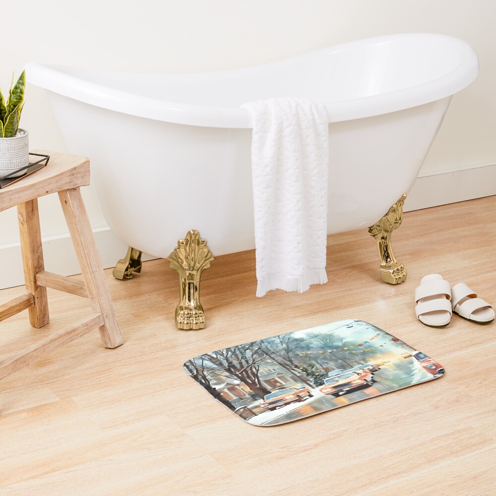 Item preview, Bath Mat designed and sold by RCWatercolours.