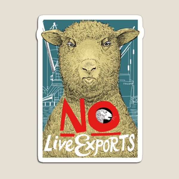 No to Live Export Magnet