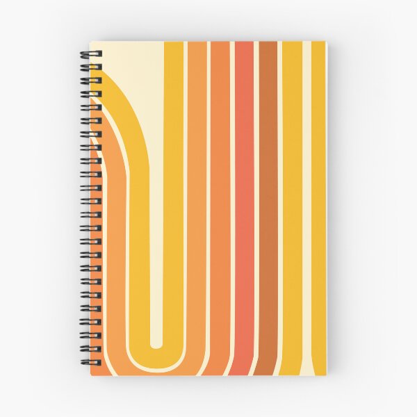 Item preview, Retro 60s/70s wave pattern print designed and sold by retropetrol.