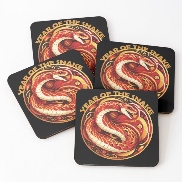 Item preview, Chinese Year of the Snake 2025 designed and sold by heartsake.