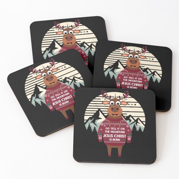 Item preview, Christ Go Tell It On The Mountain That Jesus Christ Is Born designed and sold by PosiMCreations.