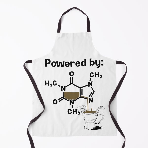 Item preview, Powered by Caffeine - Coffee Drinker and Science Addict designed and sold by ScienceCorner.