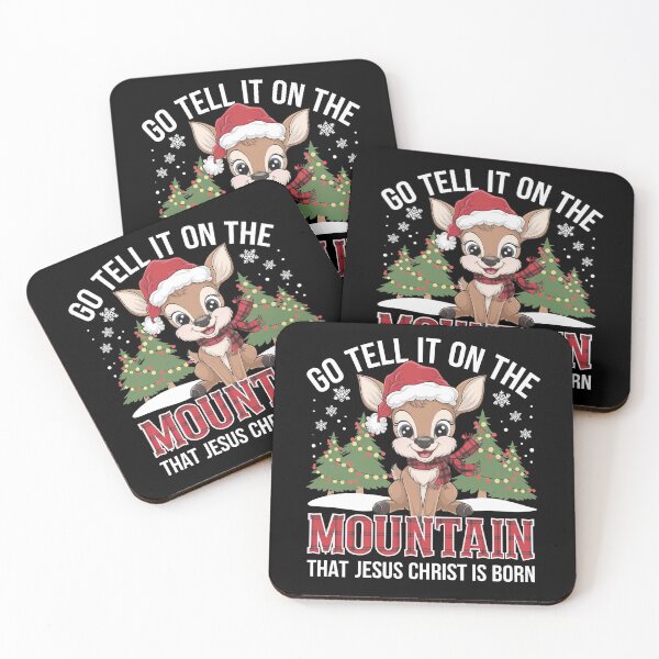 Item preview, Christ Go Tell It On The Mountain That Jesus Christ Is Born designed and sold by PosiMCreations.