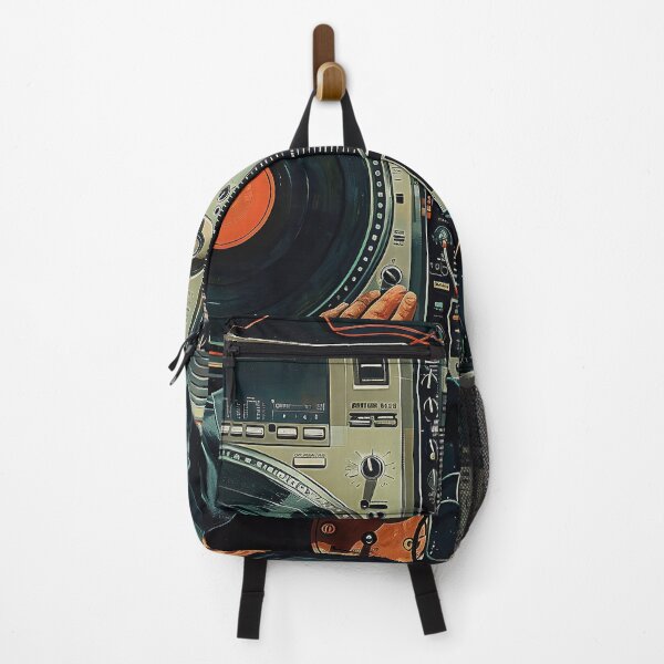 Item preview, Surreal Close up of DJ s Hands Masterfully Mixing Vinyl Records. designed and sold by CheerForGoods.
