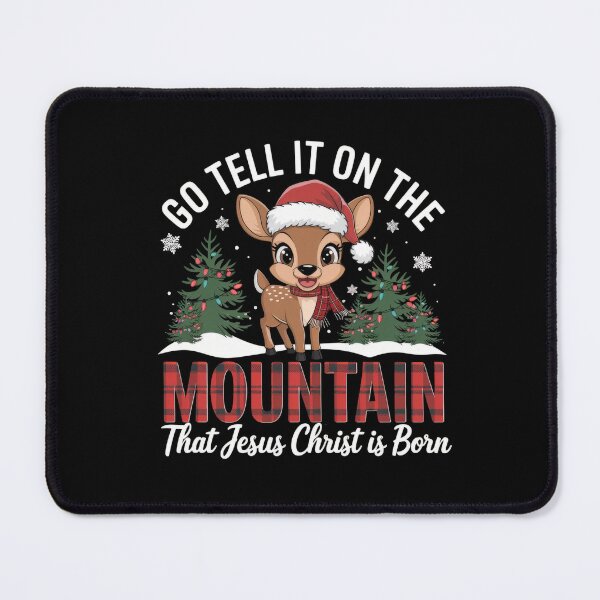 Item preview, Christ Go Tell It On The Mountain That Jesus Christ Is Born designed and sold by PosiMCreations.