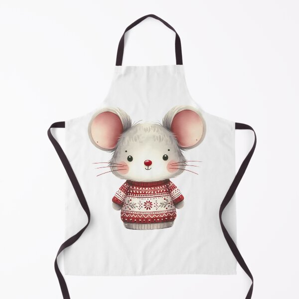Item preview, A0553 Scandinavian Christmas Mouse – Charming Nordic-Themed Collectible, Perfect Holiday Gift, Festive Decor, Premium Quality Design designed and sold by angieart68.