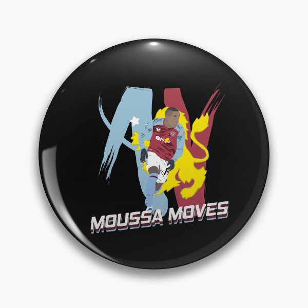 Item preview, Moussa Moves | Aston Villa Moussa Diaby designed and sold by Artbysaeme.