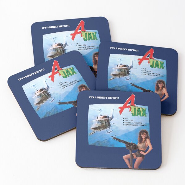 Item preview, A-Jax / Typhoon Game Ad designed and sold by Retr0Tshirts.