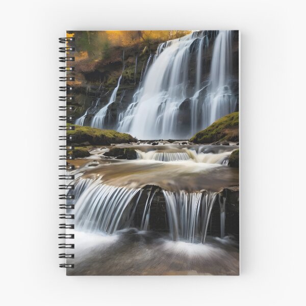 Item preview, waterfall in the green forest or green jungle 9 designed and sold by AA-designstore.