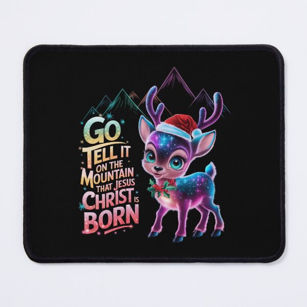 Item preview, Christ Go Tell It On The Mountain That Jesus Christ Is Born designed and sold by PosiMCreations.