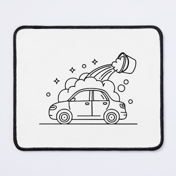 Item preview, Foam bucket pouring over car wash designed and sold by rasagamastore.
