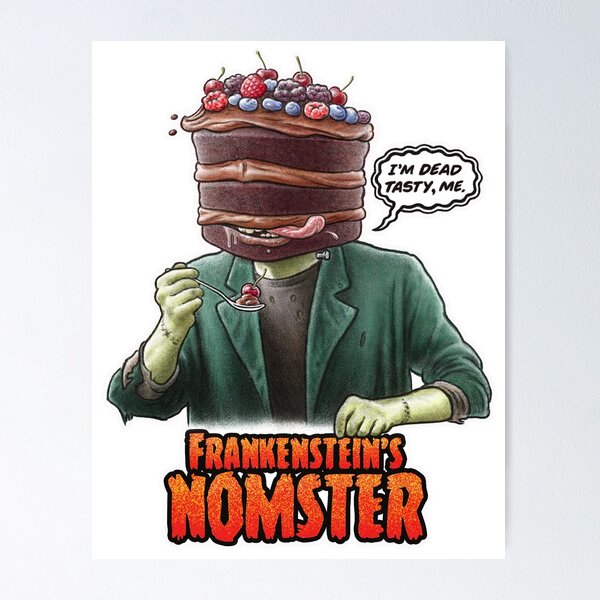 Item preview, Frankenstein's Nomster designed and sold by CrankInstitute.