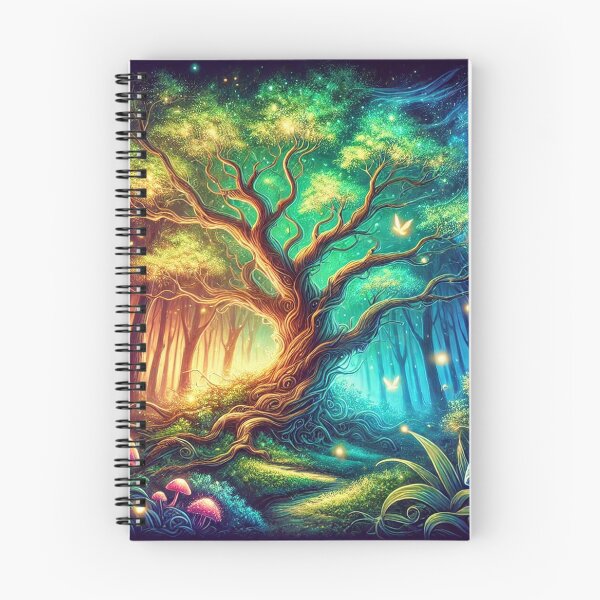 Item preview, Mystical Enchanted Forest Twilight designed and sold by Dorudru.
