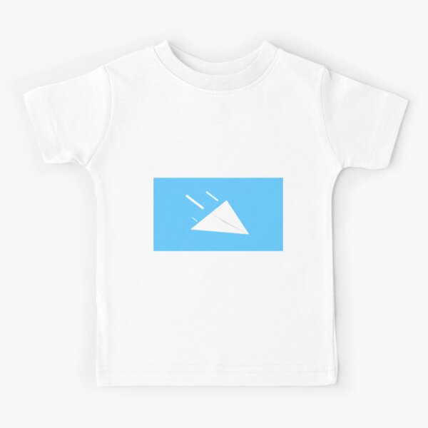 Kids Paper Plane Shirt • Yélo Pomélo