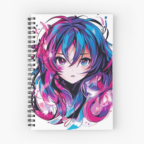 Item preview, Vibrant Anime Character Sticker - Bold and Expressive Design for Apparel designed and sold by alinbos26.