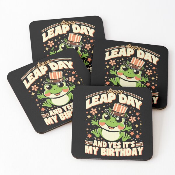 Item preview, Happy Leap Day And Yes It's My Birthday 29 February 2028 designed and sold by Stick-Artistry.