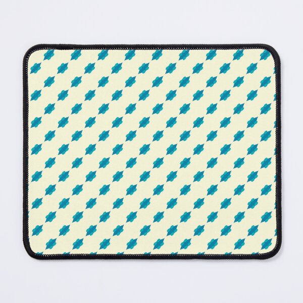 Item preview, Cyan geometric shape patterns designed and sold by IftinDesigns.