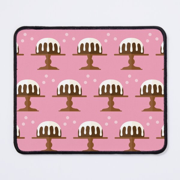 Item preview, Sticky toffee cakes on pink designed and sold by reneesillus.