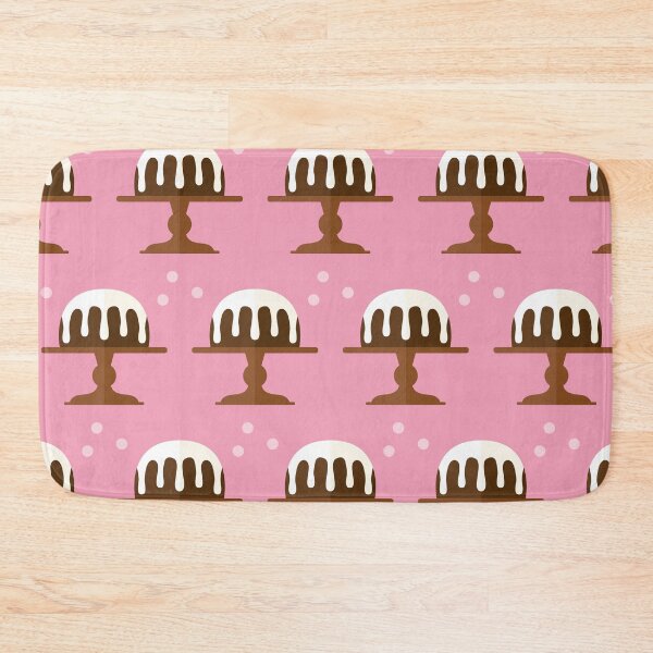 Item preview, Sticky toffee cakes on pink designed and sold by reneesillus.