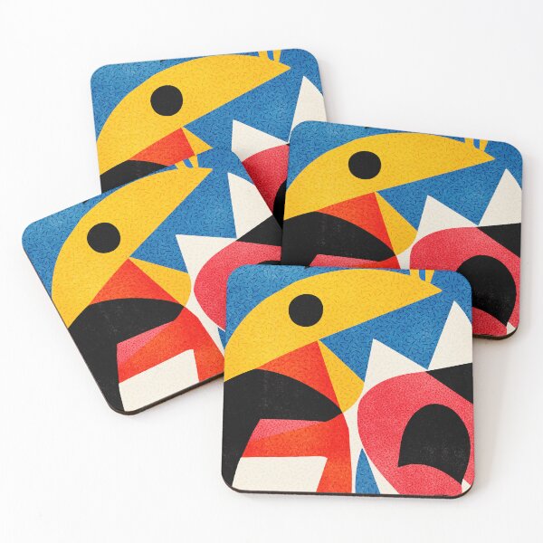 Item preview, Lovebird - Abstract Composition designed and sold by SunbeatStudio.