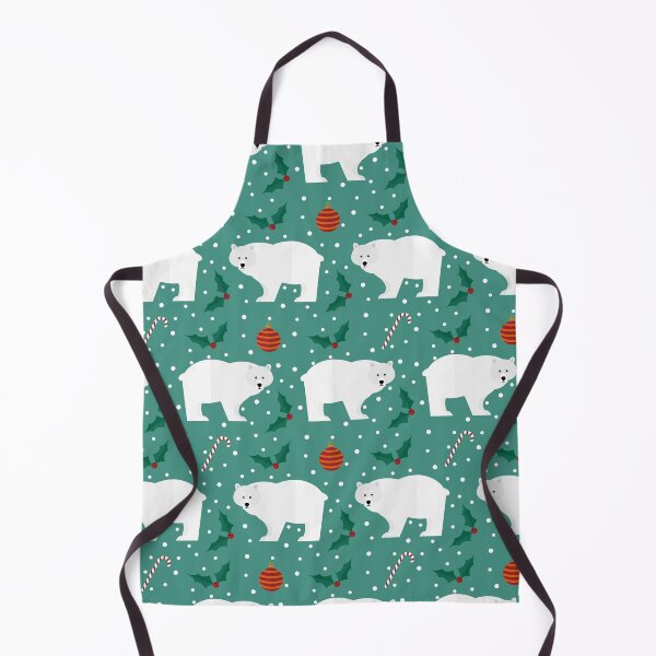 Item preview, Christmas polar bears on blue designed and sold by reneesillus.