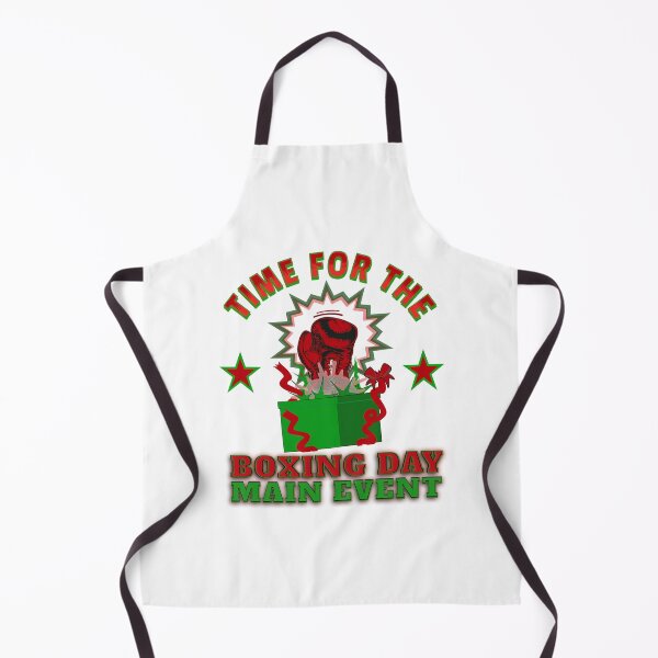Item preview, TIME FOR THE BOXING DAY MAIN EVENT (Christmas Design) designed and sold by FREEKNSTEIN.
