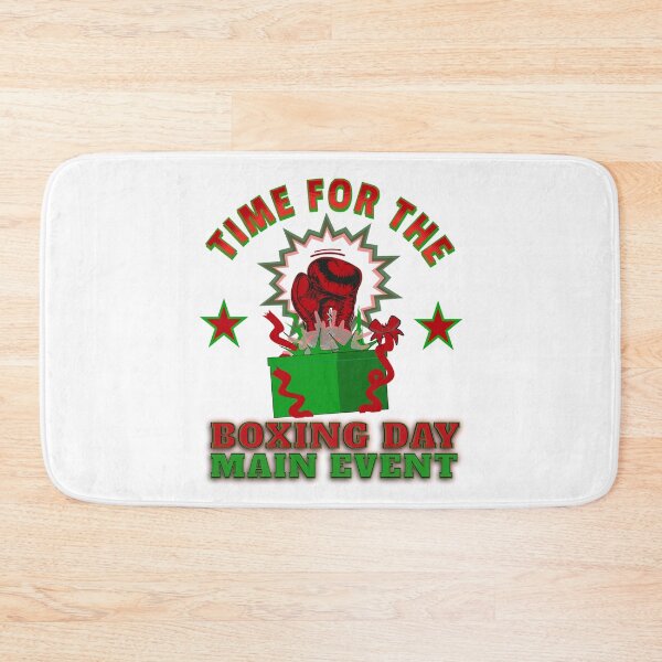 Item preview, TIME FOR THE BOXING DAY MAIN EVENT (Christmas Design) designed and sold by FREEKNSTEIN.