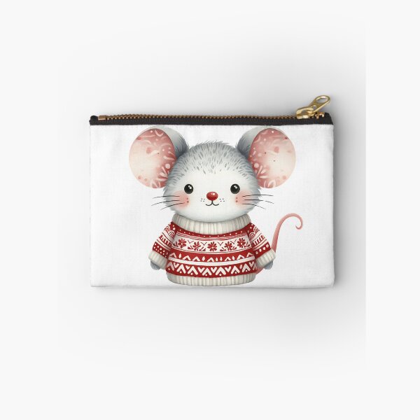 Item preview, A0553 Scandinavian Christmas Mouse – Charming Nordic-Themed Collectible, Perfect Holiday Gift, Festive Decor, Premium Quality Design designed and sold by angieart68.
